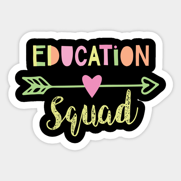 Education Squad Sticker by BetterManufaktur